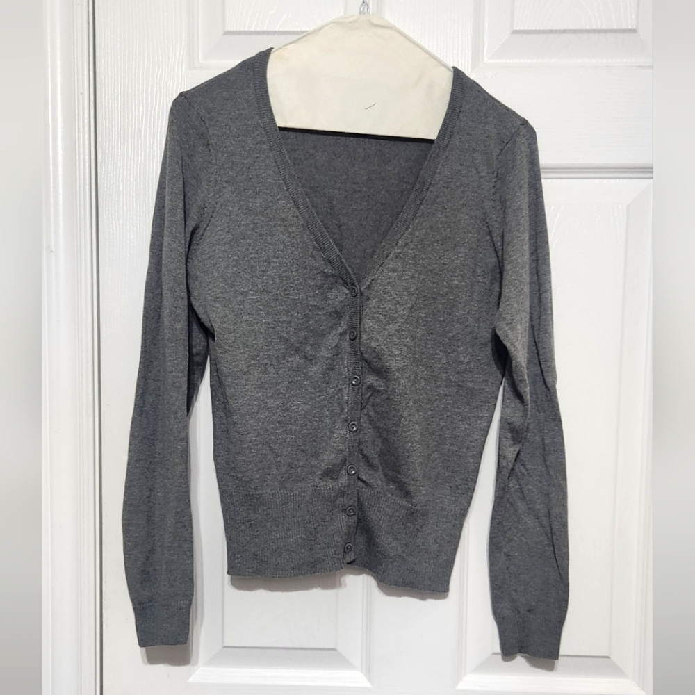 Button-Up Sweater Cardigan